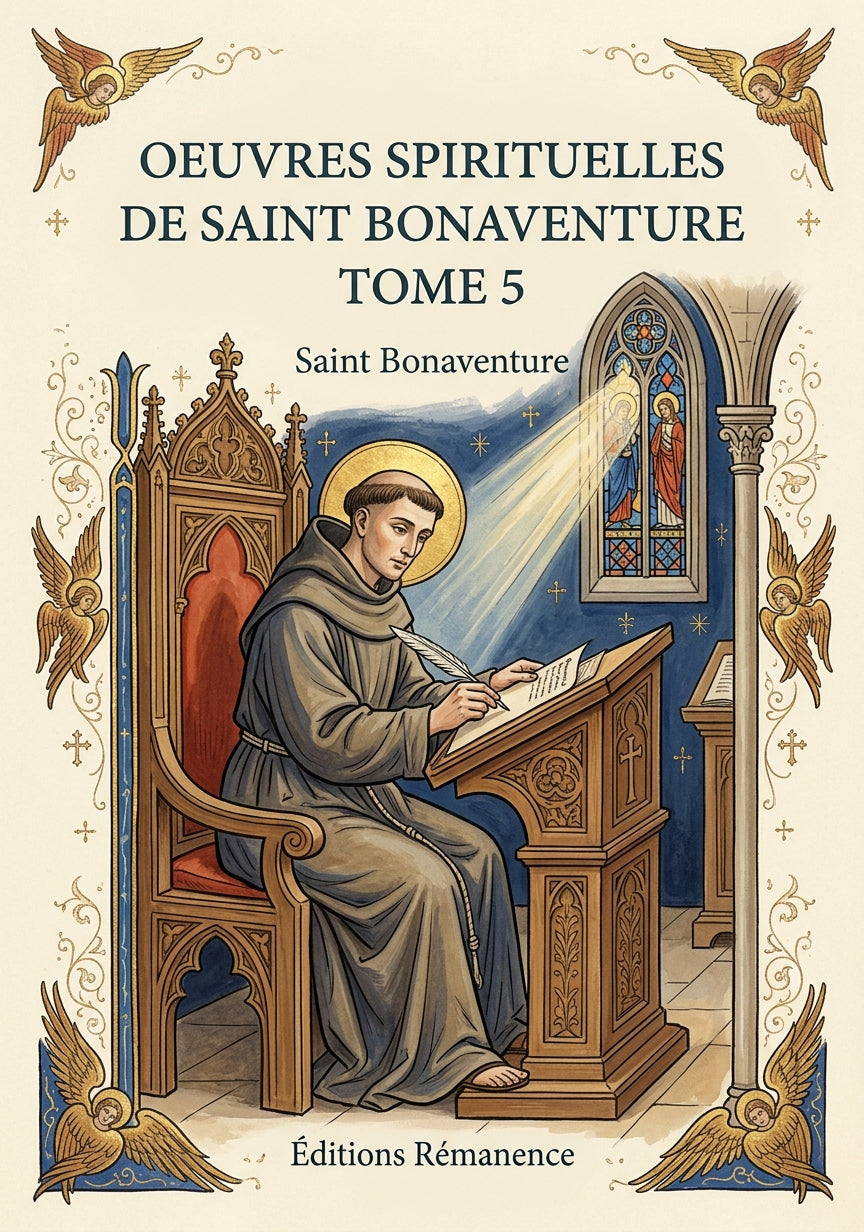 Oeuvres spirituelles de Saint Bonaventure Tome 5 - Saint Bonaventure (Couverture)