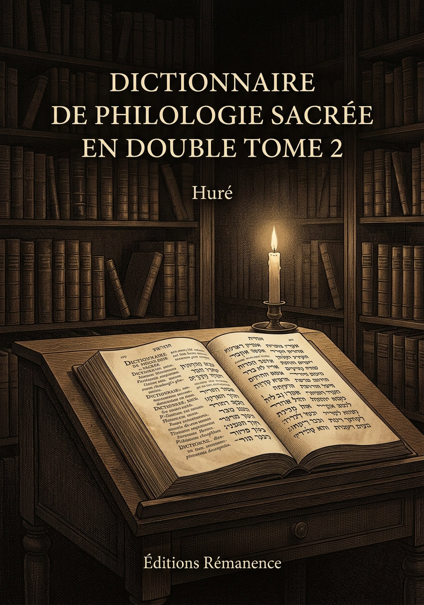 Dictionnaire de philologie sacrée en double Tome 2 - Huré (Couverture)