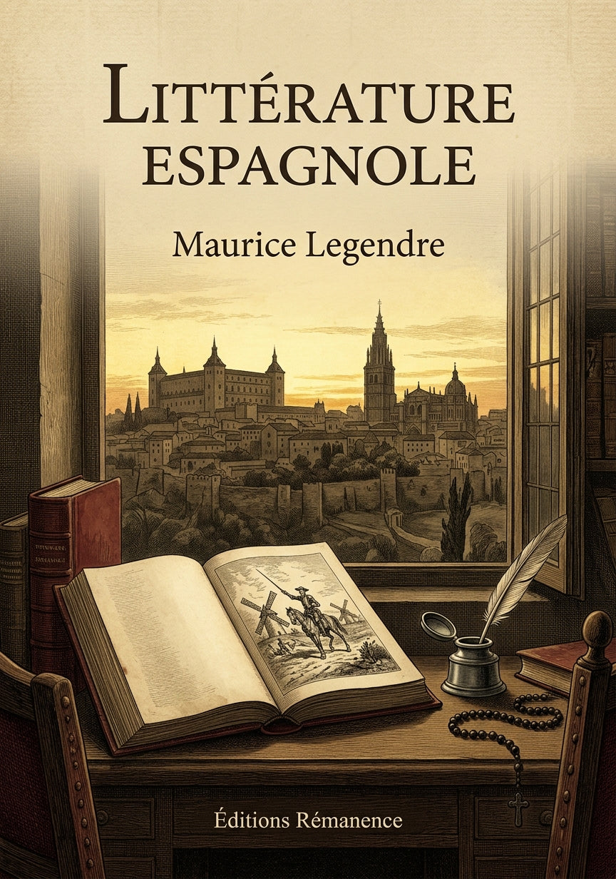Littérature espagnole - Maurice Legendre (Couverture)