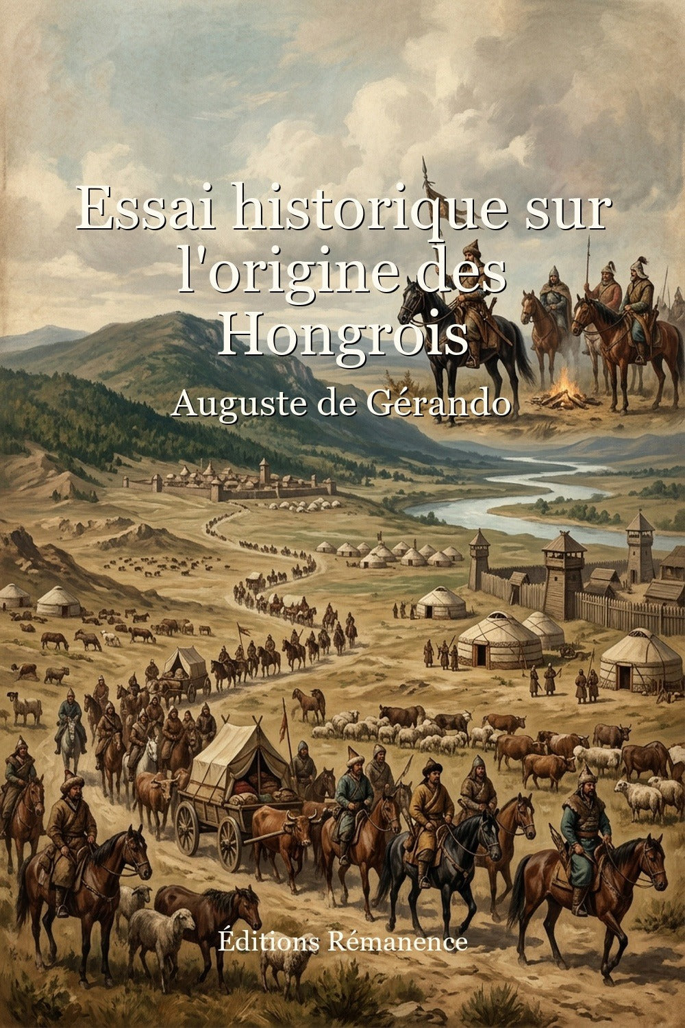 Couverture a plat de Essai historique sur l'origine des Hongrois – Auguste de Gérando