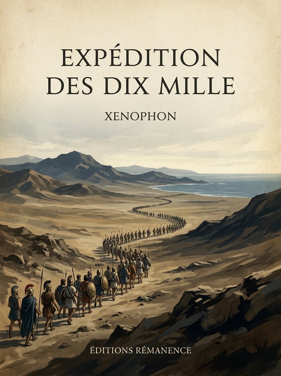 Couverture a plat de Expédition des dix mille – Xenophon