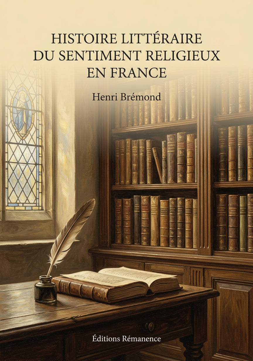 Histoire littéraire du sentiment religieux en France - Henri Brémond (Couverture)