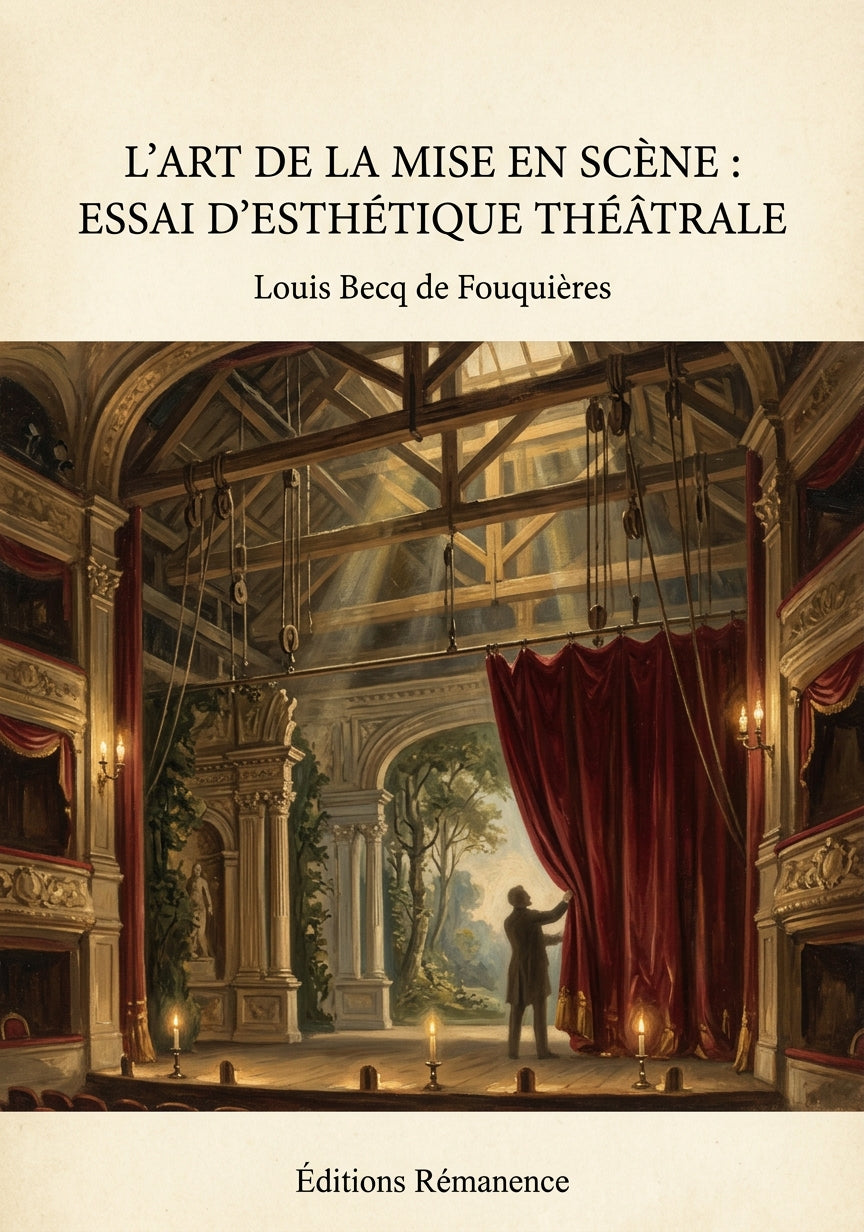 L'art de la mise en scène : Essai d'esthétique théâtrale - Louis Becq de Fouquières (Couverture)