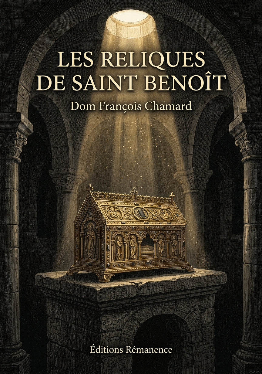 Les reliques de Saint Benoît - Dom François Chamard (Couverture)