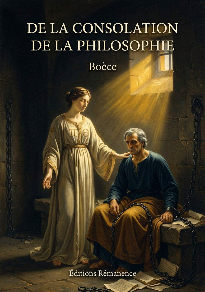 De la consolation de la philosophie - Boèce (Couverture)