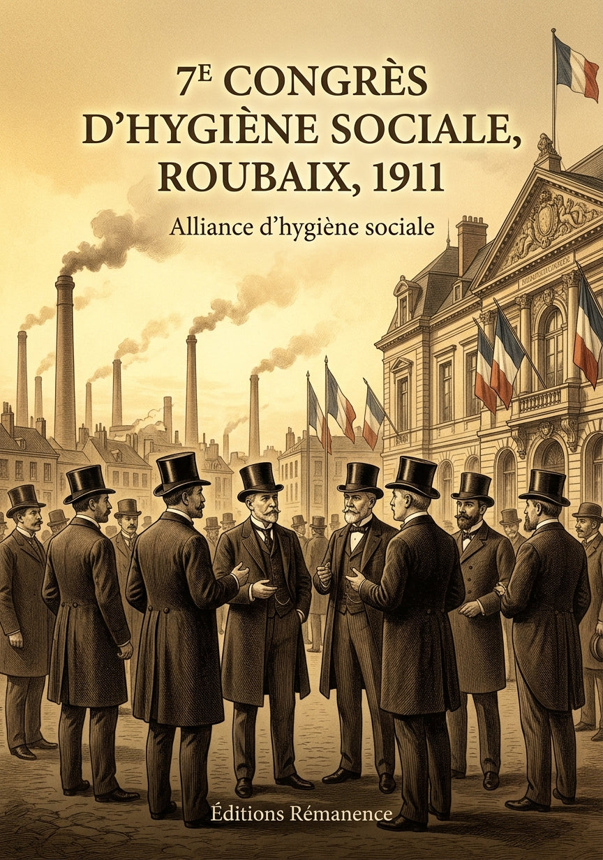 Livre 7e Congrès d'hygiène sociale, Roubaix, 1911 par Alliance d'hygiène sociale - Couverture - Editions Remanence