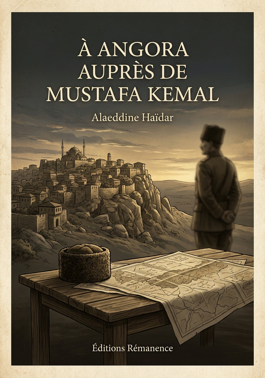 À Angora auprès de Mustafa Kemal - Alaeddine Haïdar (Couverture)
