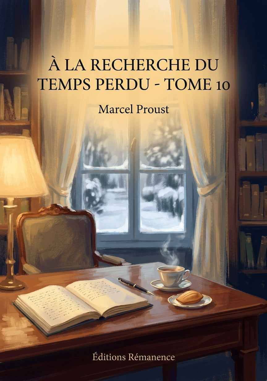 Livre À la recherche du temps perdu - Tome 10 par Marcel Proust - Couverture - Editions Remanence