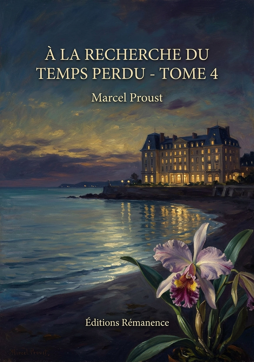 Livre À la recherche du temps perdu - Tome 4 par Marcel Proust - Couverture - Editions Remanence
