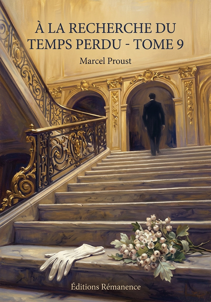 Livre À la recherche du temps perdu - Tome 9 par Marcel Proust - Couverture - Editions Remanence
