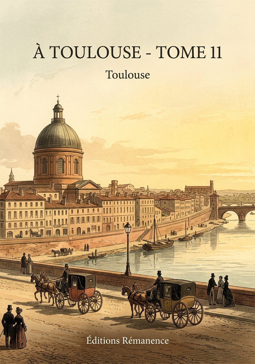 Livre À Toulouse - Tome 11 par Toulouse - Couverture - Editions Remanence