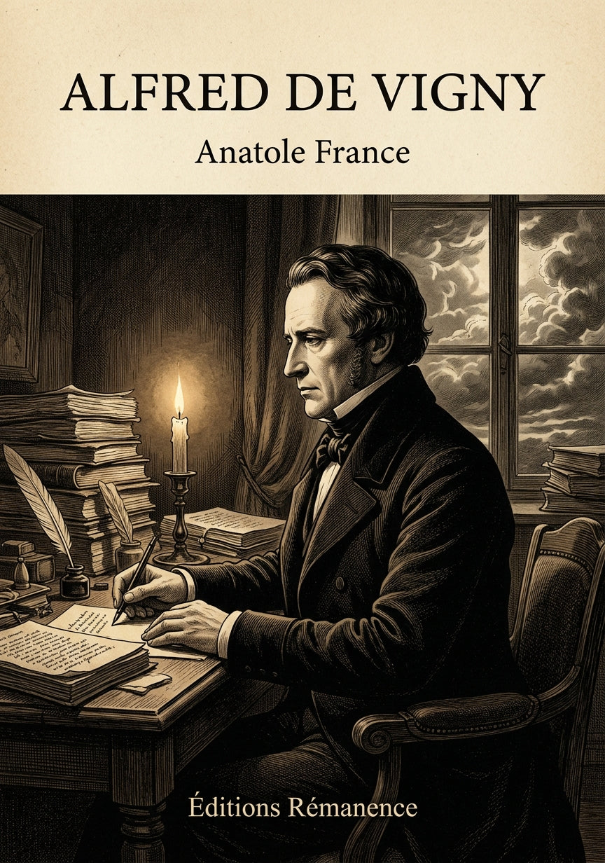 Livre Alfred de Vigny par Ernest Dupuy - Couverture - Editions Remanence