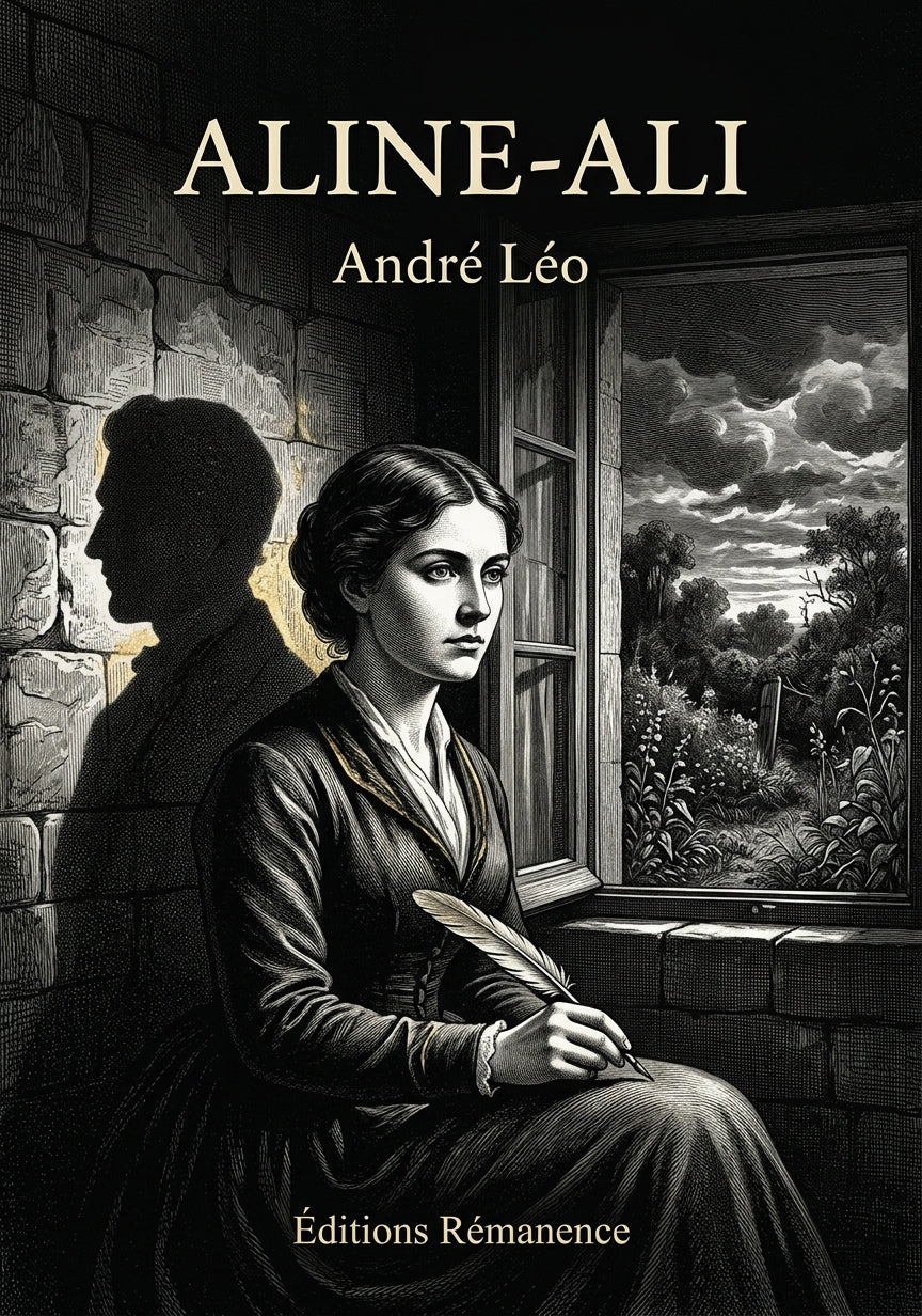 Livre Aline-Ali par André Léo - Couverture - Editions Remanence