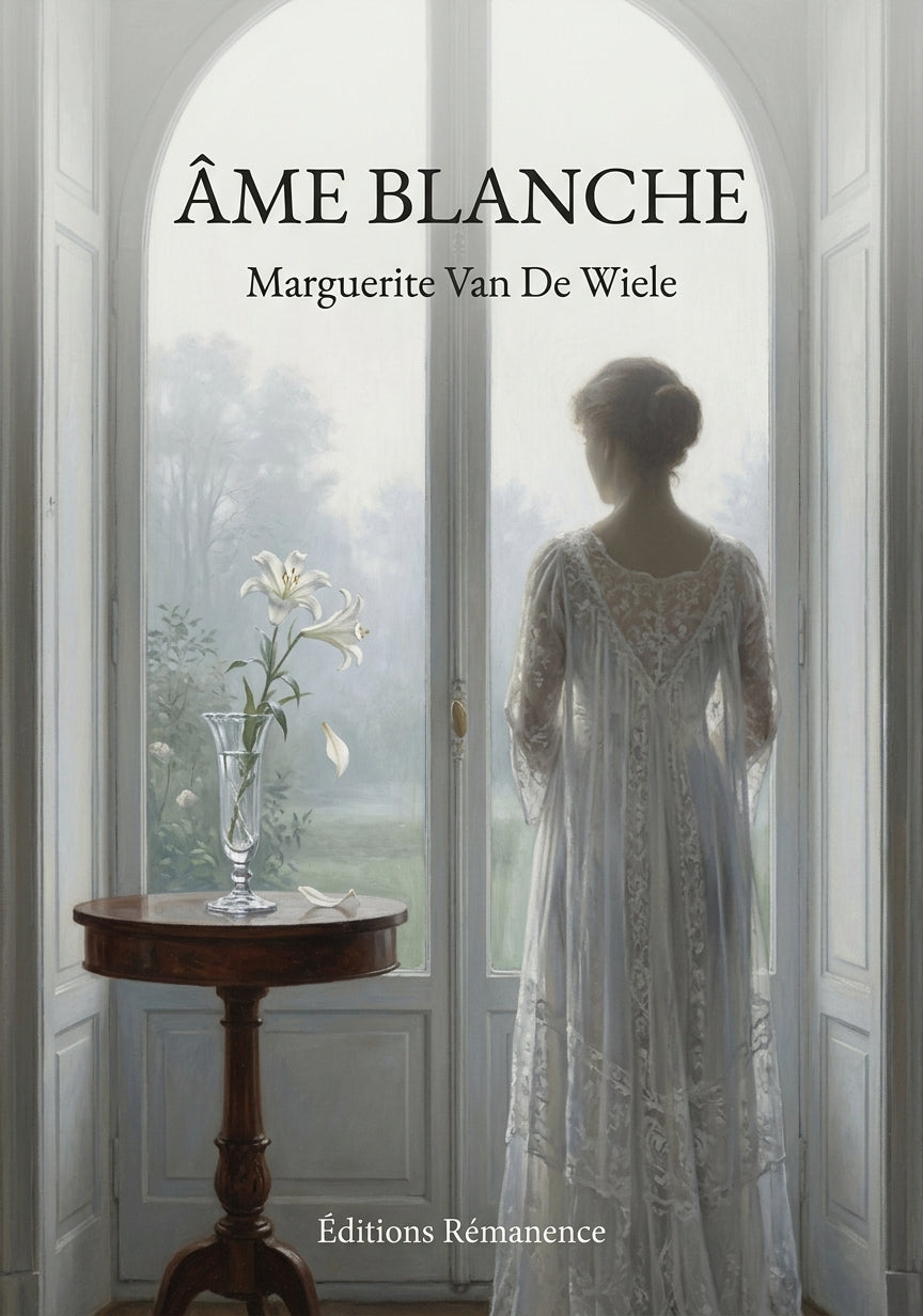 Livre Âme blanche par Marguerite Van De Wiele - Couverture - Editions Remanence