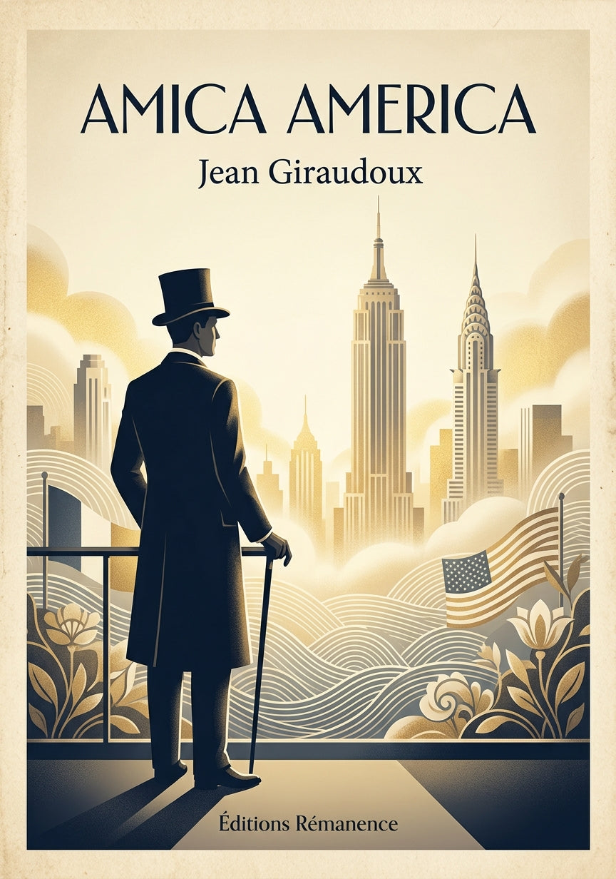 Amica America - Jean Giraudoux (Couverture)