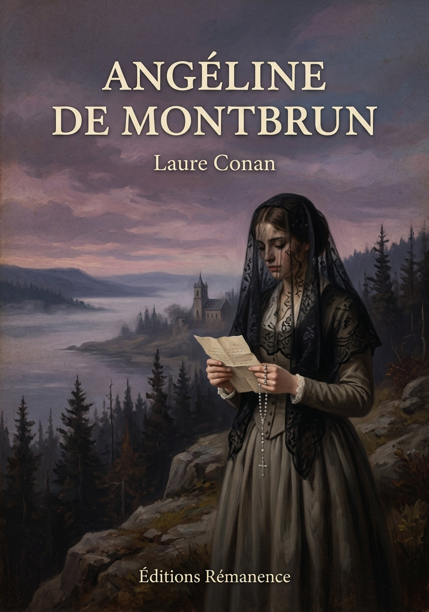 Angéline de Montbrun - Laure Conan (Couverture)