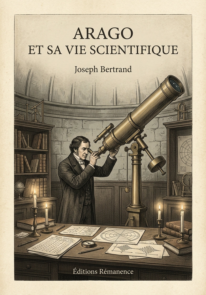 Arago et sa vie scientifique - Joseph Bertrand (Couverture)