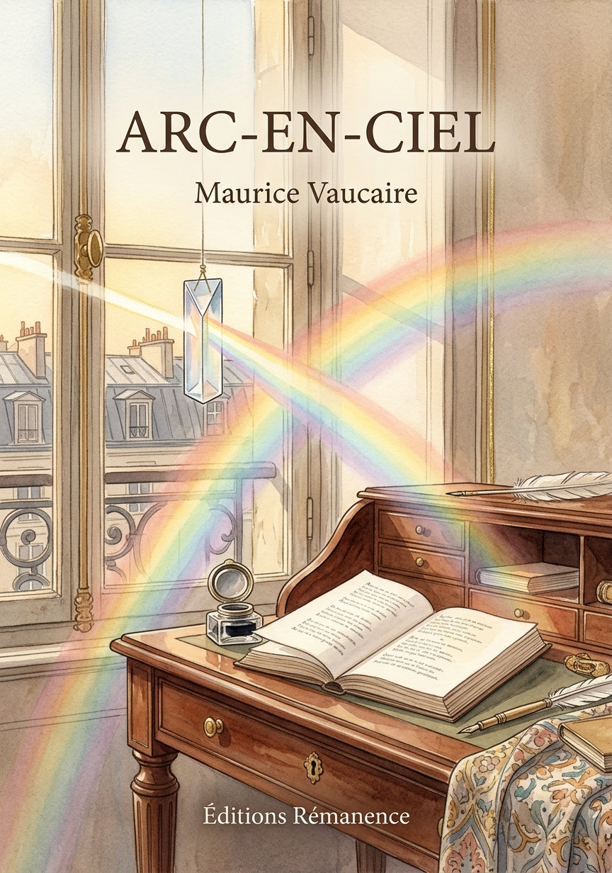 Livre Arc-en-ciel par Maurice Vaucaire - Couverture - Editions Remanence