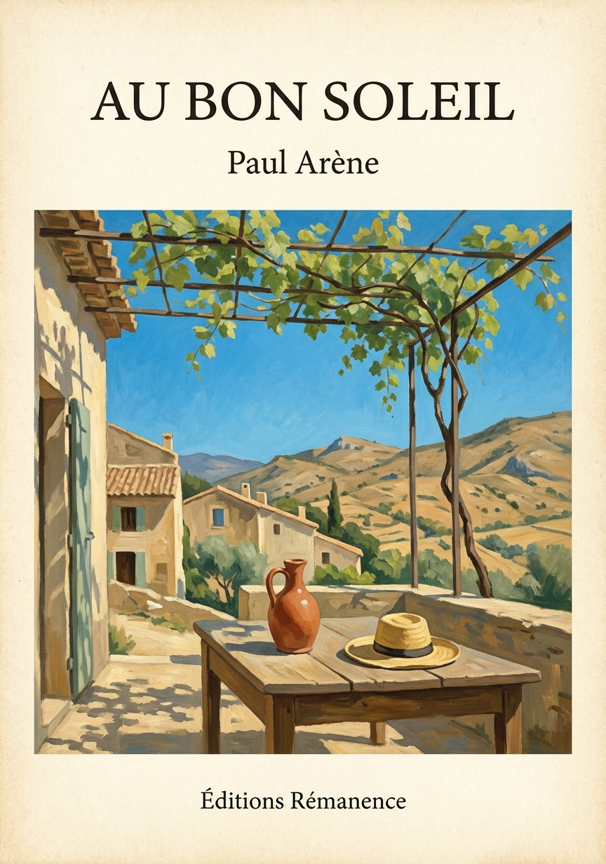 Au bon soleil - Paul Arène (Couverture)