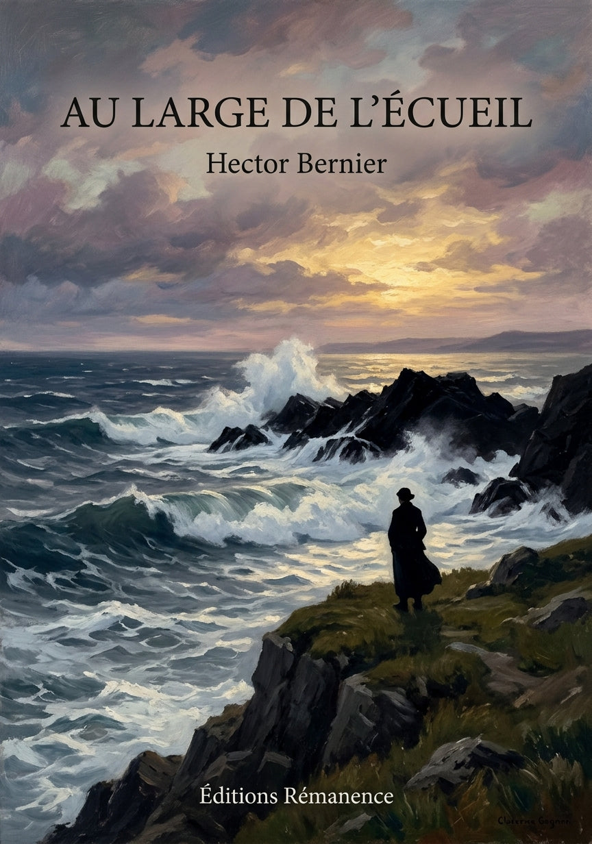 Livre Au large de l’écueil par Hector Bernier - Couverture - Editions Remanence