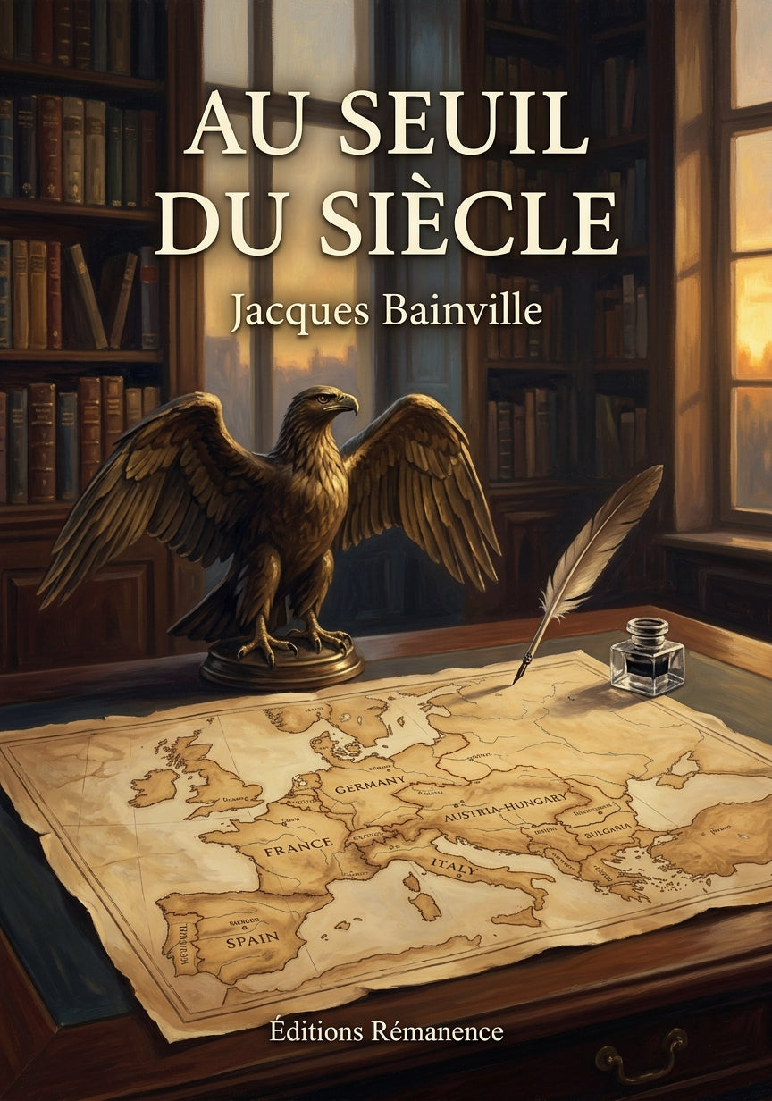 Livre Au seuil du siècle par Jacques Bainville - Couverture - Editions Remanence