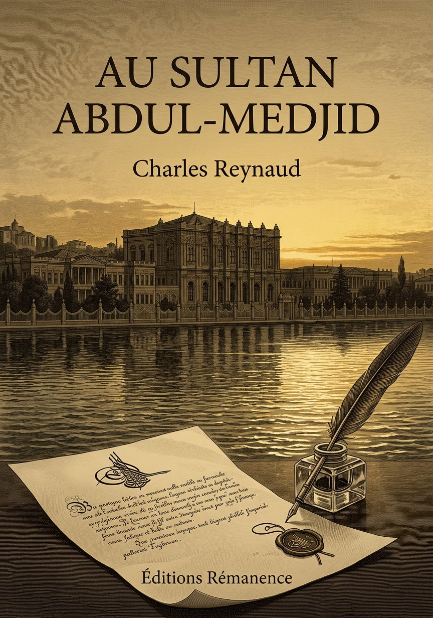 Livre Au Sultan Abdul-Medjid par Charles Reynaud - Couverture - Editions Remanence