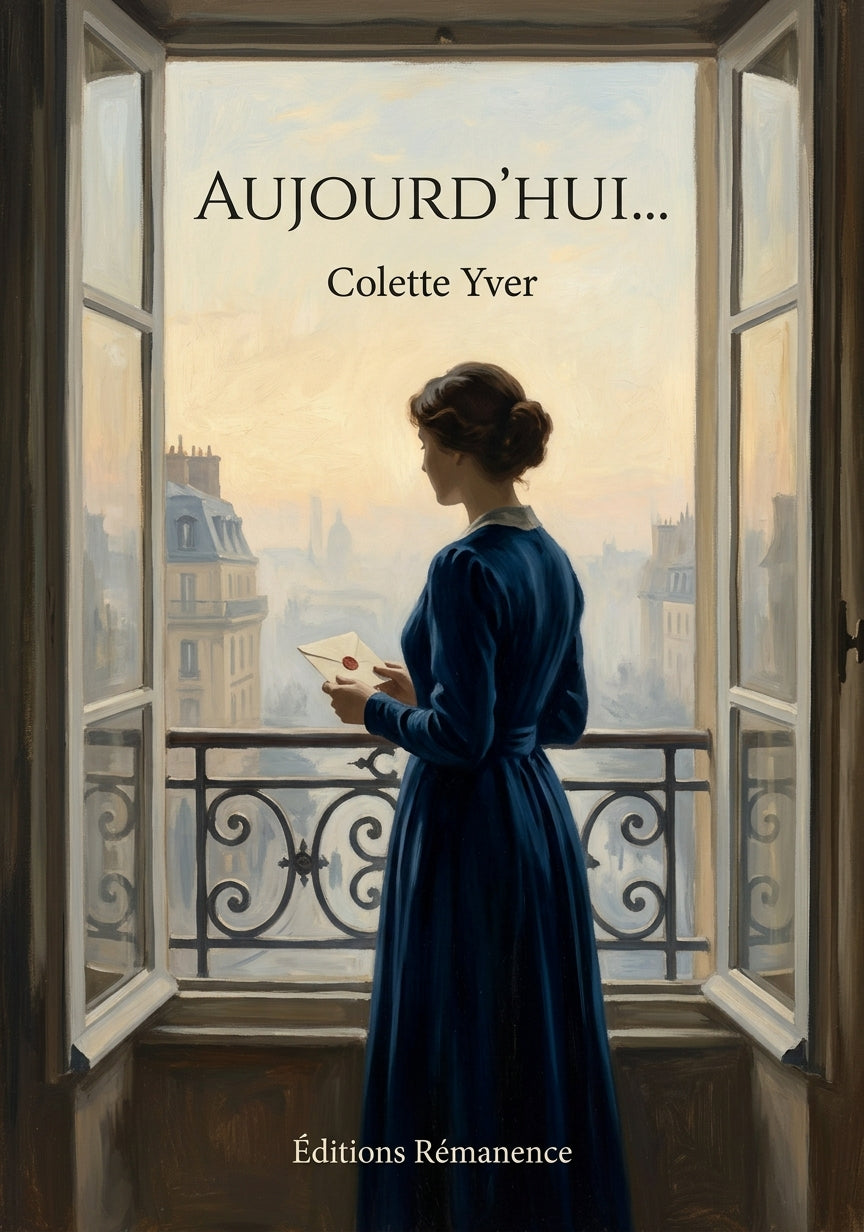 Livre Aujourd’hui… par Colette Yver - Couverture - Editions Remanence