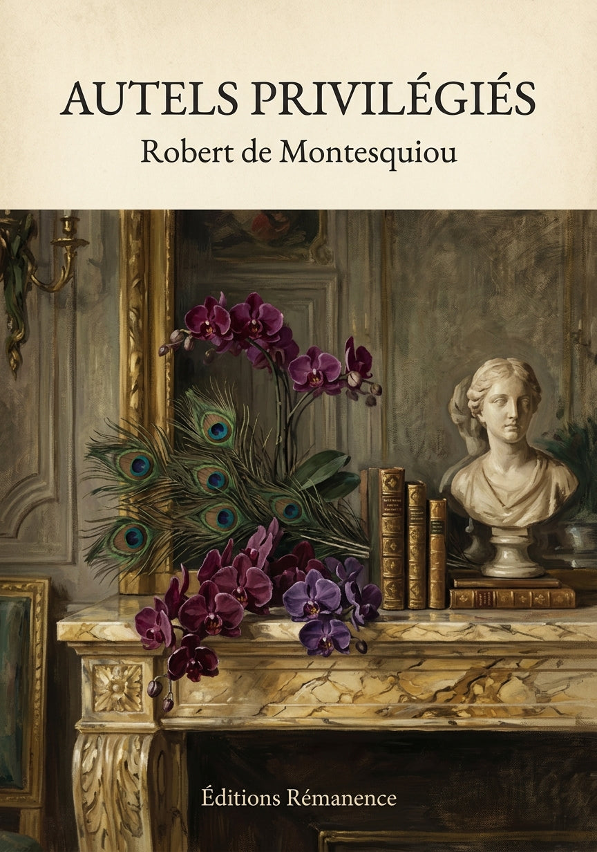 Autels privilégiés - Robert de Montesquiou (Couverture)