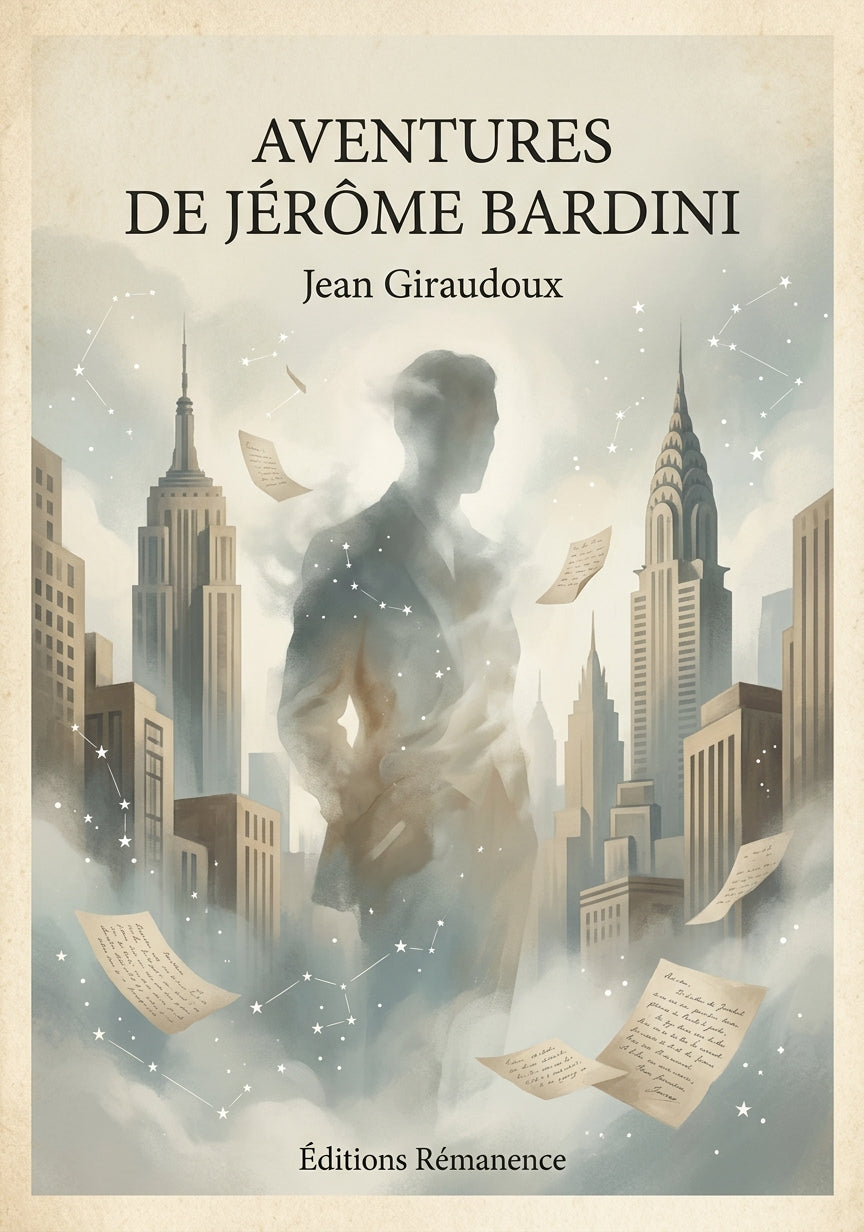 Aventures de Jérôme Bardini - Jean Giraudoux (Couverture)