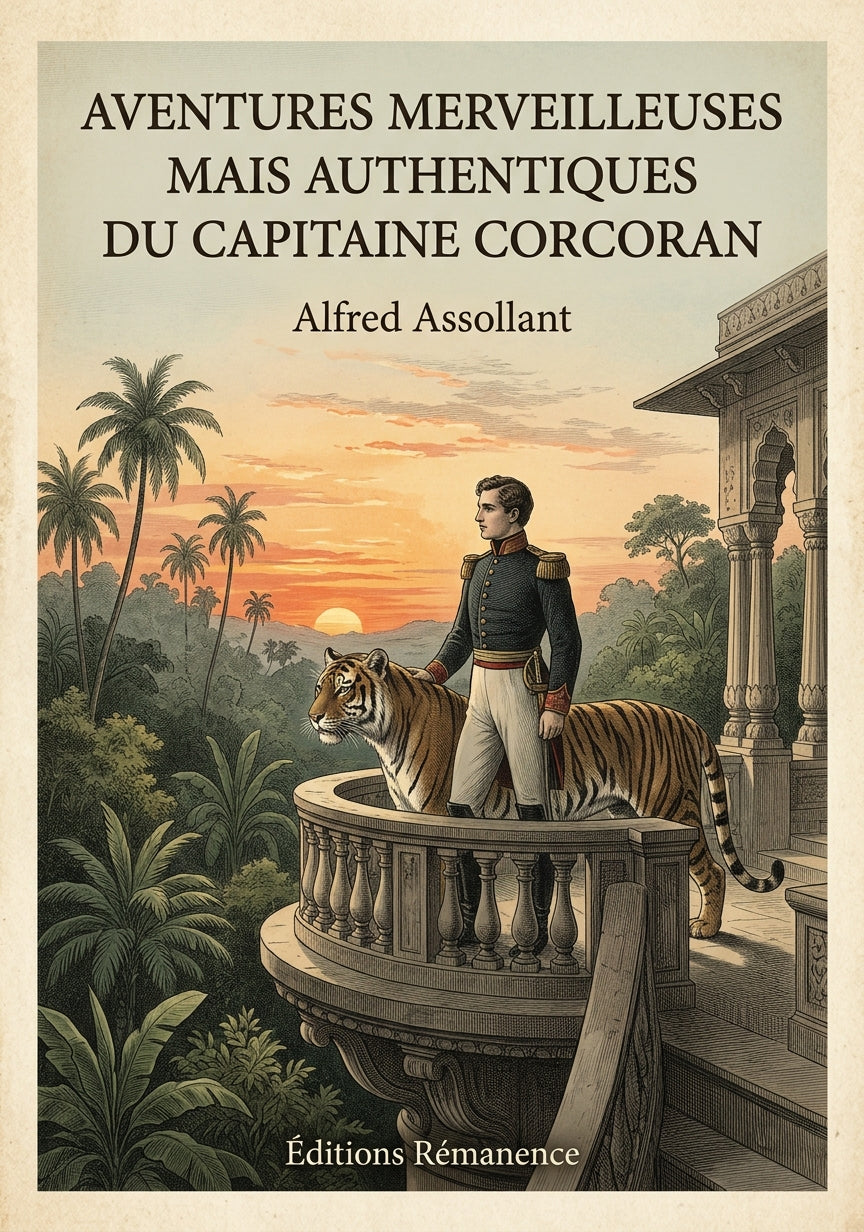 Aventures merveilleuses mais authentiques du capitaine Corcoran - Alfred Assollant (Couverture)