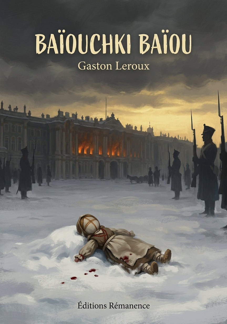 Livre Baïouchki Baïou par Gaston Leroux - Couverture - Editions Remanence