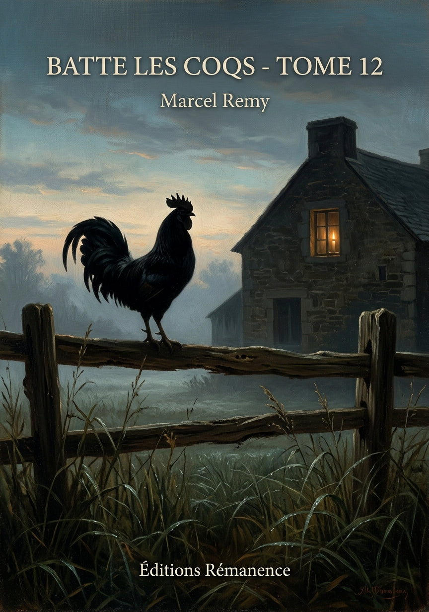 Livre Batte les coqs - Tome 12 par Marcel Remy - Couverture - Editions Remanence