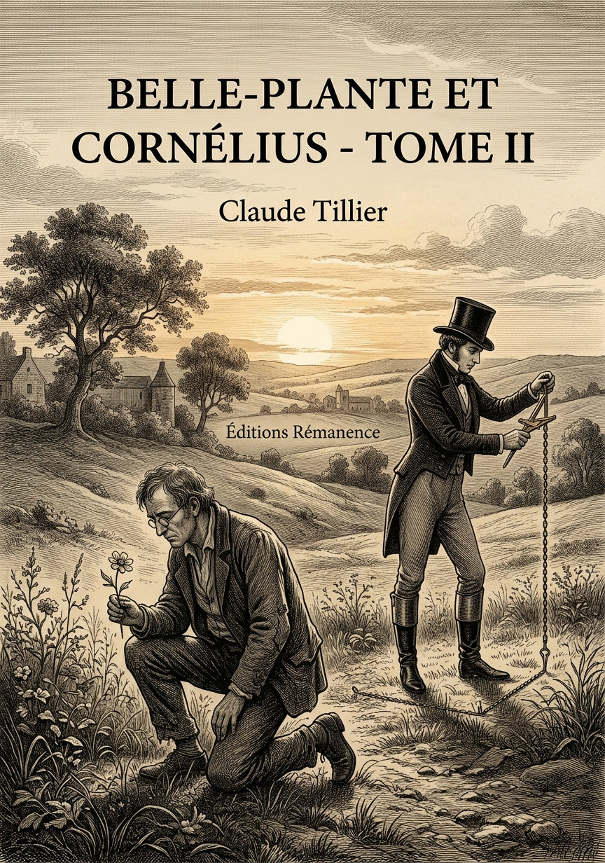Livre Belle-Plante et Cornélius - Tome II par Claude Tillier - Couverture - Editions Remanence