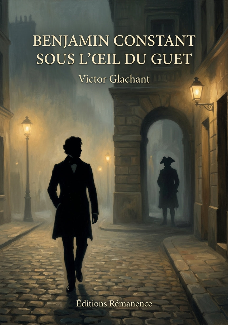 Livre Benjamin Constant sous l’œil du guet par Victor Glachant - Couverture - Editions Remanence