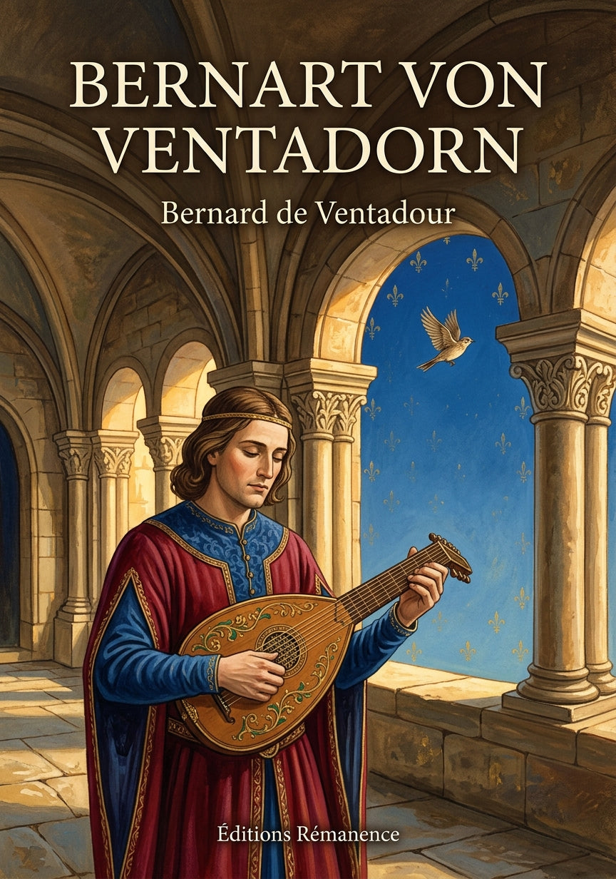 Livre Bernart von Ventadorn par Bernard de Ventadour - Couverture - Editions Remanence
