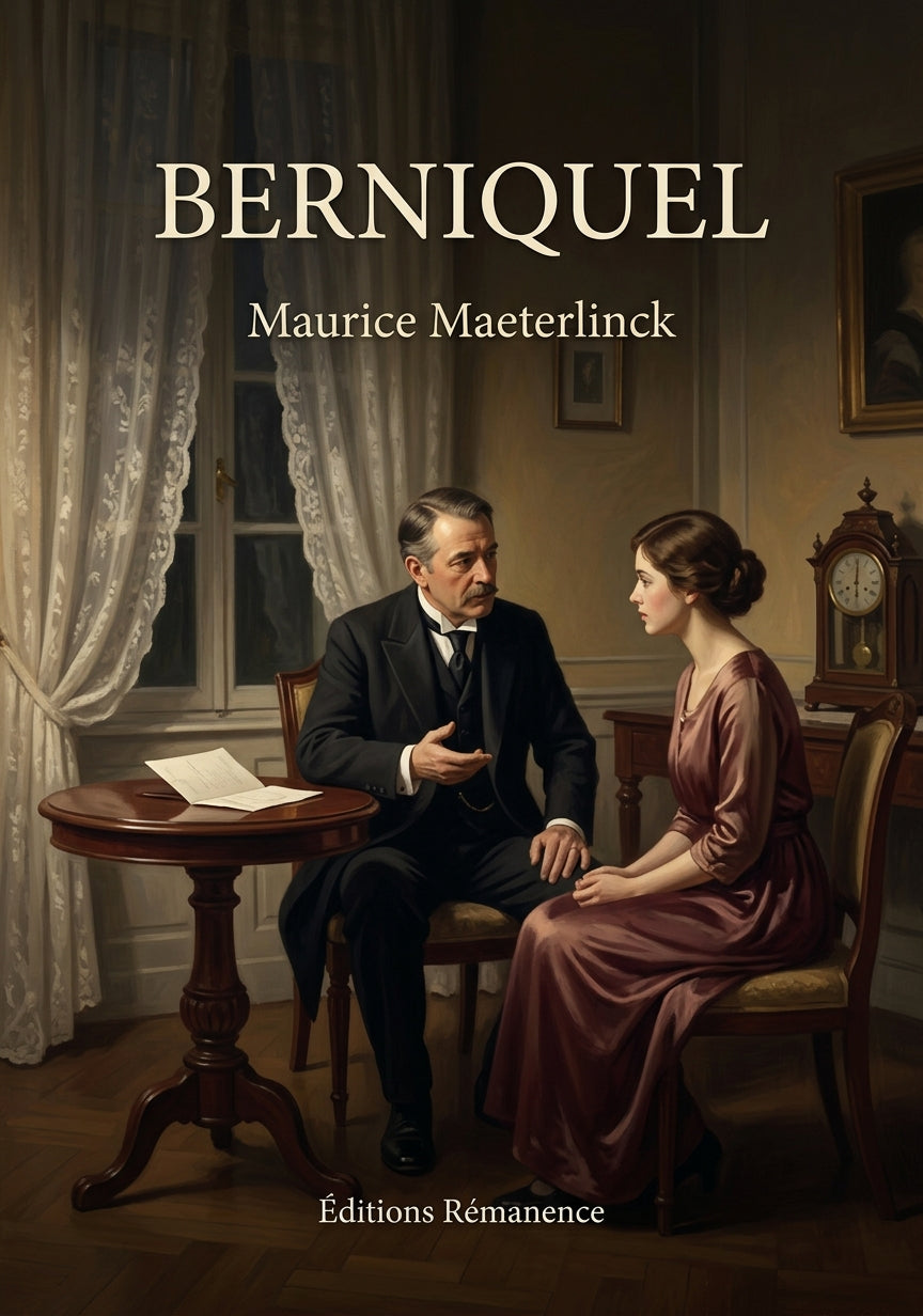 Livre Berniquel par Maurice Maeterlinck - Couverture - Editions Remanence