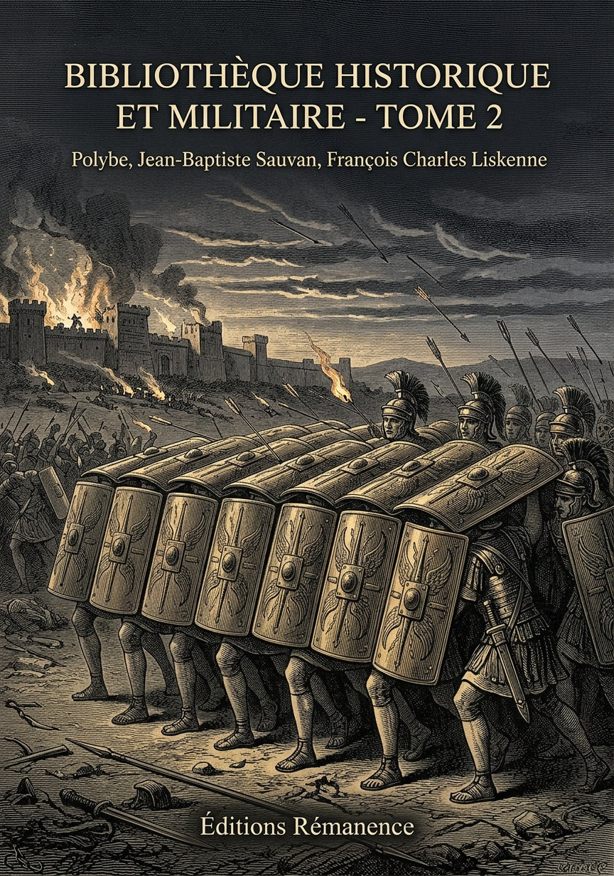 Livre Bibliothèque historique et militaire - Tome 2 par Polybe, Jean-Baptiste Sauvan, François Charles Liskenne - Couverture - Editions Remanence