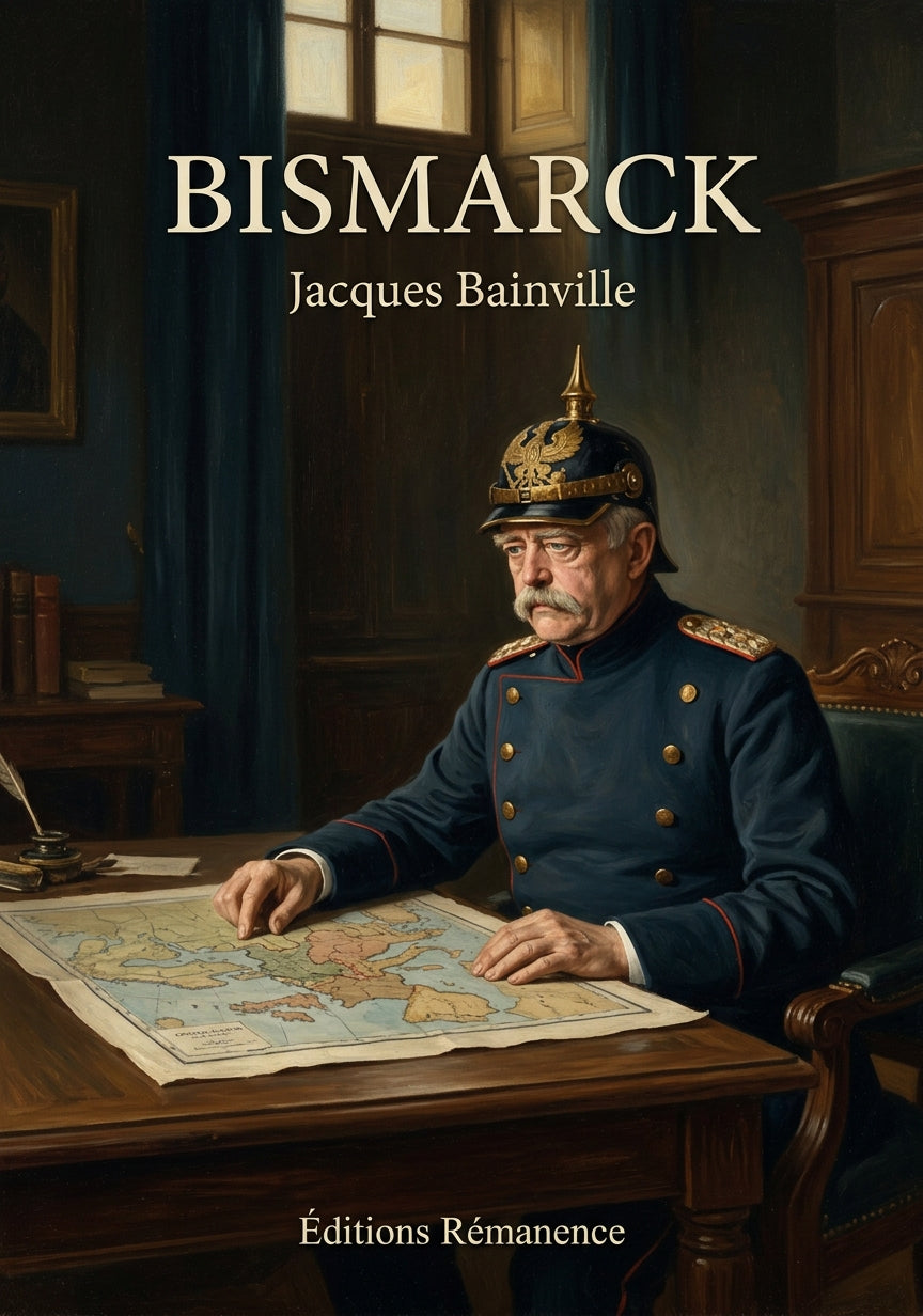 Livre Bismarck par Jacques Bainville - Couverture - Editions Remanence