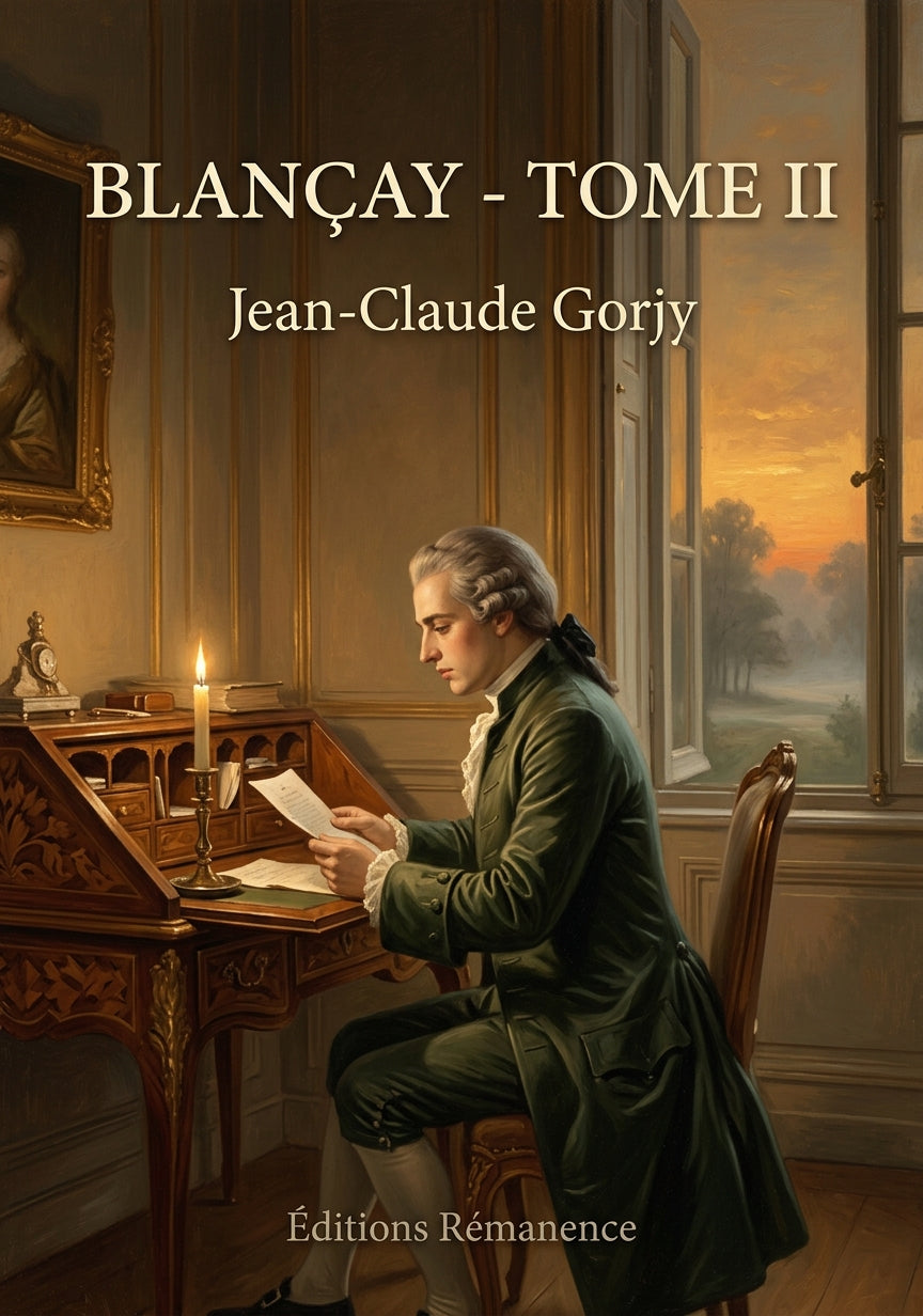 Livre Blançay - Tome II par Jean-Claude Gorjy - Couverture - Editions Remanence