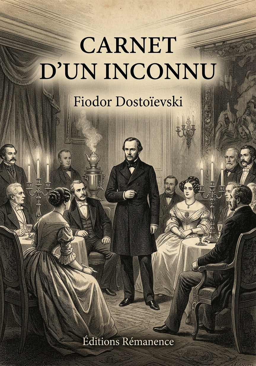 Carnet d'un inconnu - Fiodor Dostoïevski (Couverture)