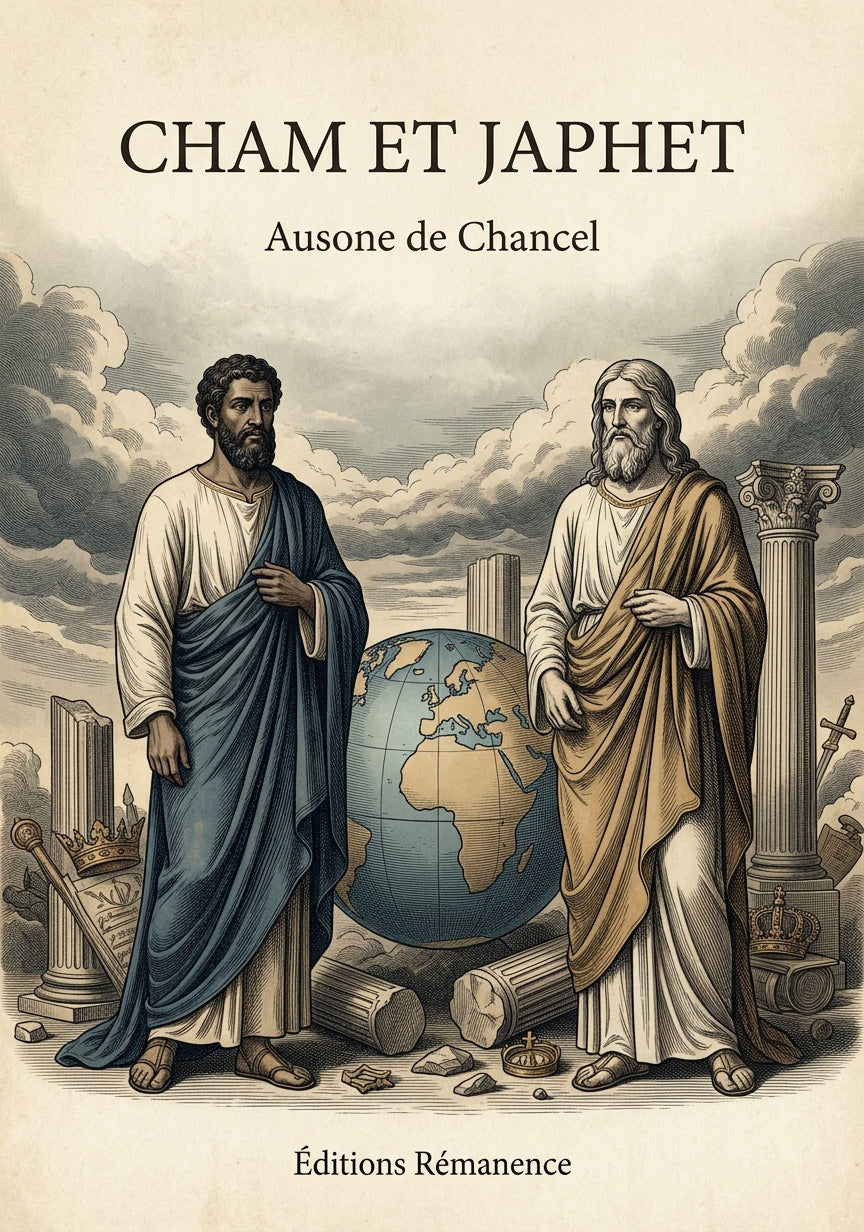 Cham et Japhet - Ausone de Chancel (Couverture)