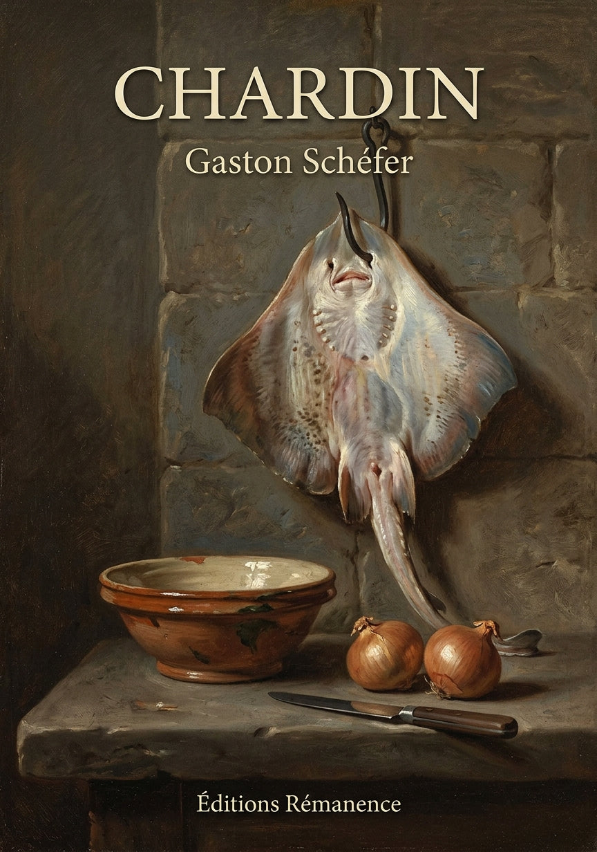 Livre Chardin par Gaston Schéfer - Couverture - Editions Remanence