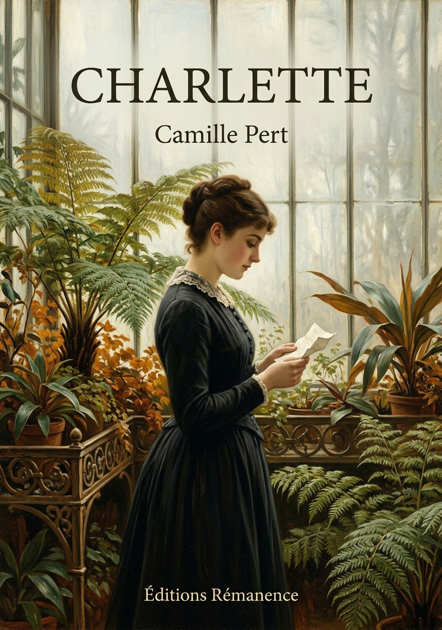 Livre Charlette par Camille Pert - Couverture - Editions Remanence