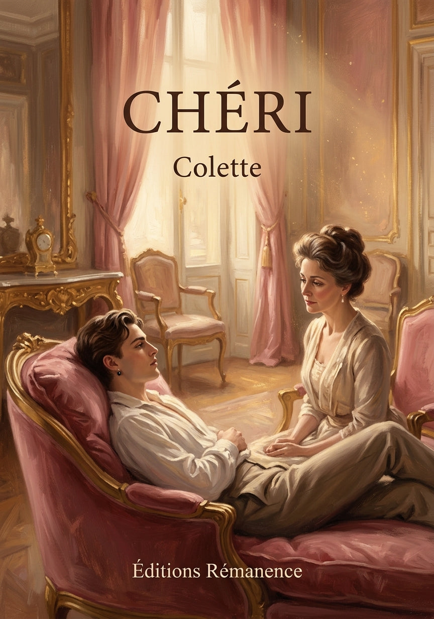 Livre Chéri par Colette - Couverture - Editions Remanence