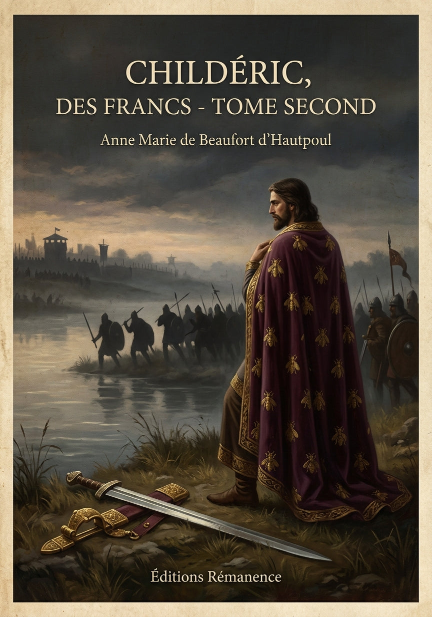 Childéric, Roi des Francs - Tome second - Anne Marie de Beaufort d'Hautpoul (Couverture)