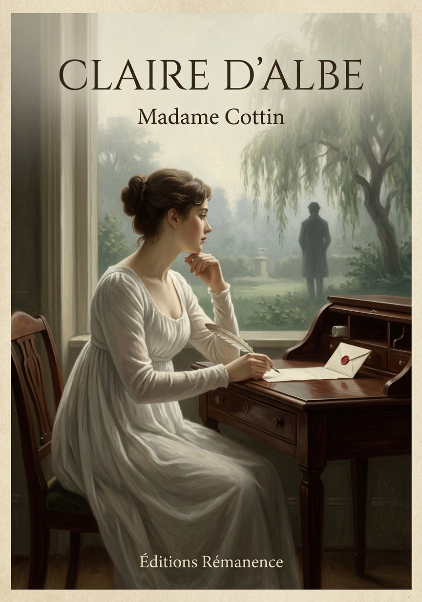 Claire d'Albe - Madame Cottin (Couverture)