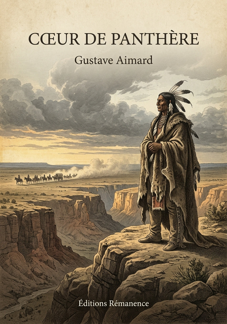 Cœur de panthère - Gustave Aimard (Couverture)