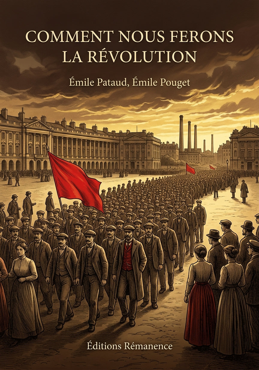 Livre Comment nous ferons la Révolution par Émile Pataud, Émile Pouget - Couverture - Editions Remanence