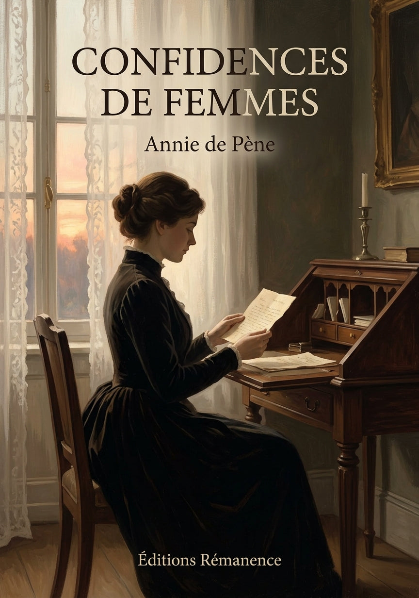 Livre Confidences de femmes par Annie de Pène - Couverture - Editions Remanence