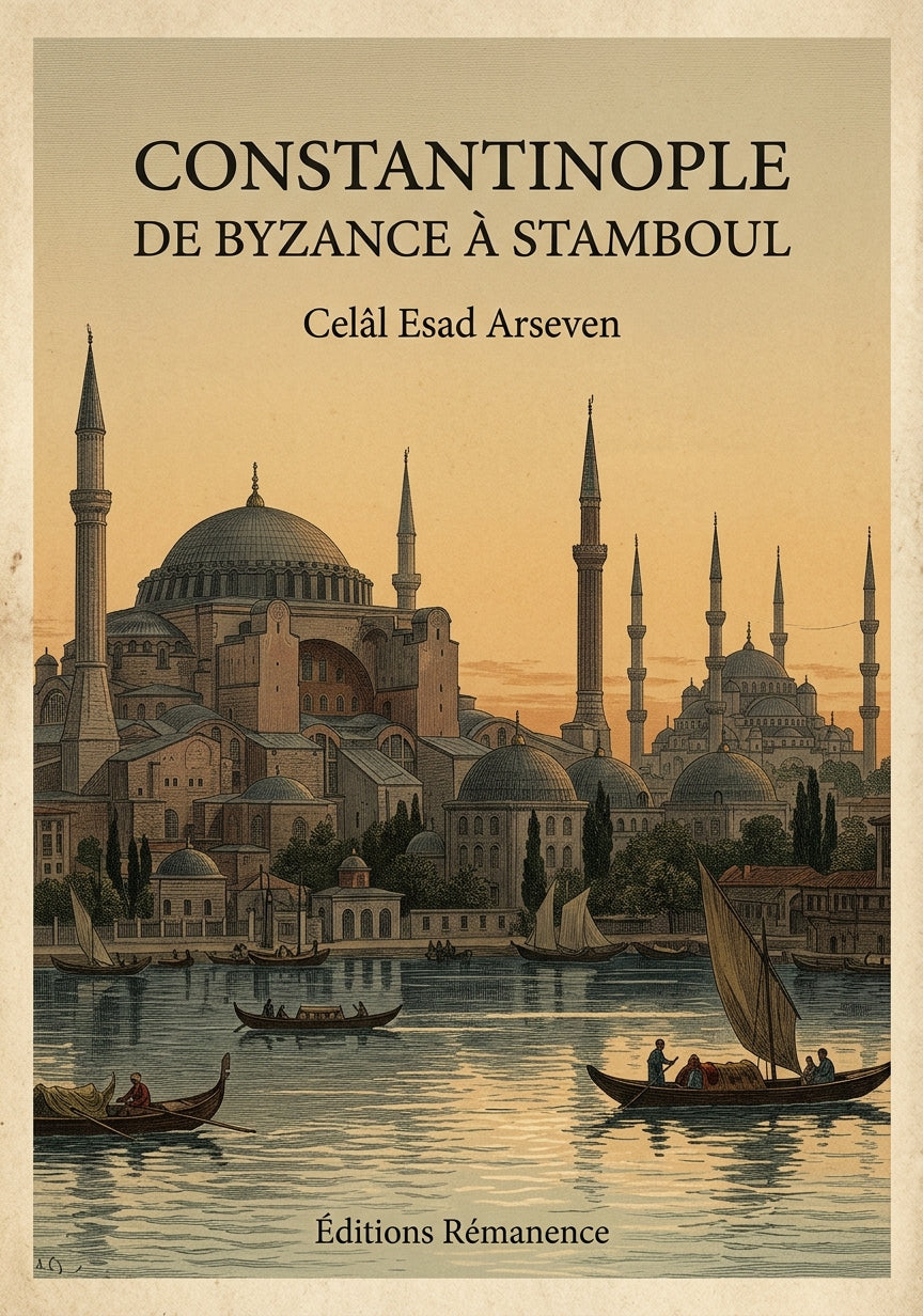 Constantinople de Byzance à Stamboul - Celâl Esad Arseven (Couverture)
